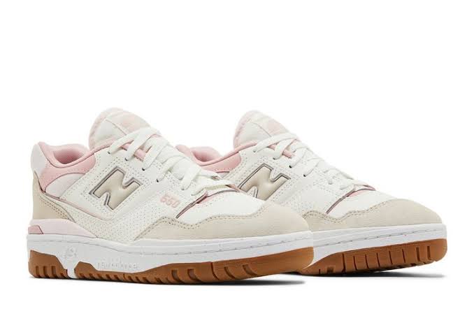 New Balance 550 White Pink Sea Salt (GS)