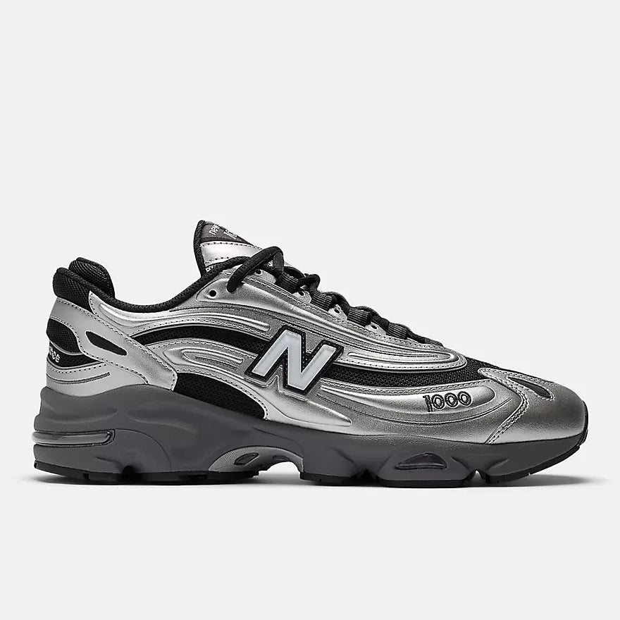 New Balance 1000 Black Silver Metallic