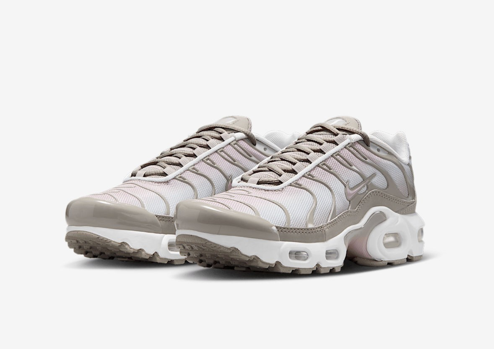 Nike Air Max Plus Photon Dust Enigma Stone White Particle Rose (GS) SZ 7Y / 8.5W