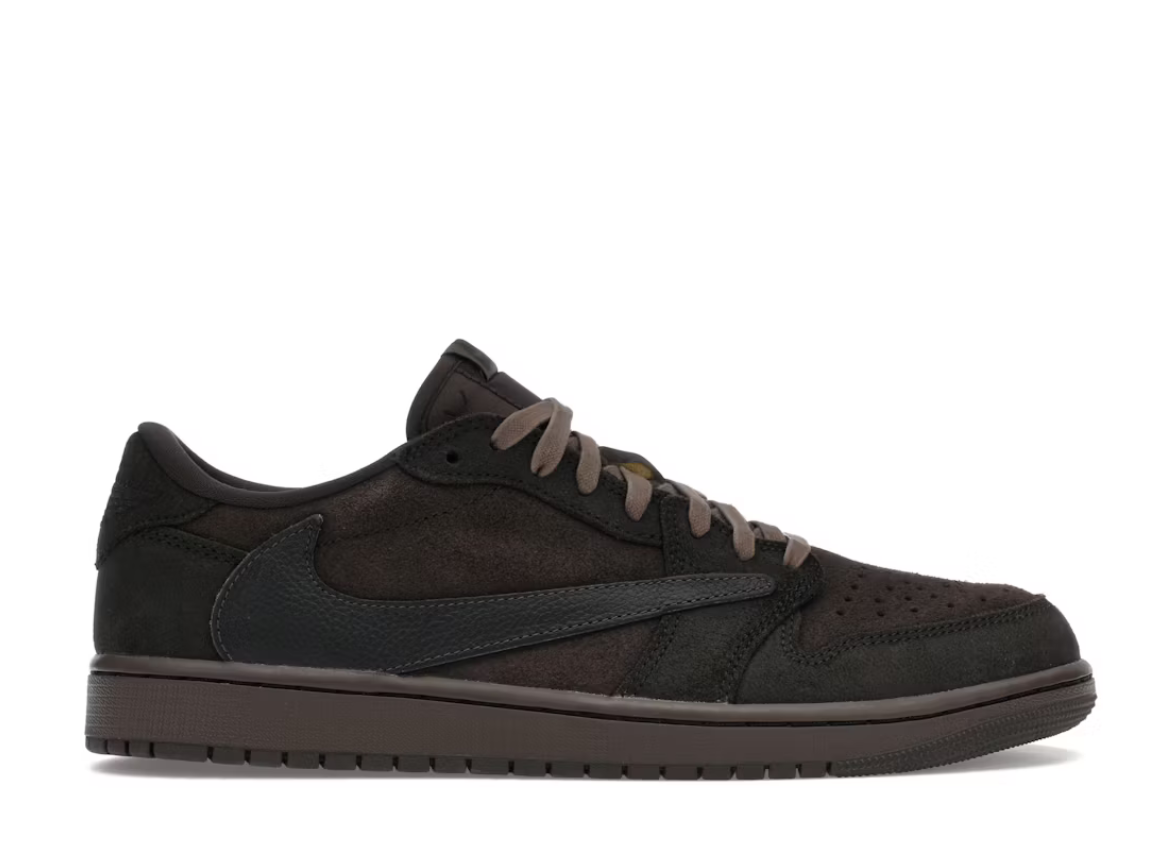 Jordan 1 Retro Low OG SP Travis Scott Velvet Brown SZ 14M / 15.5W